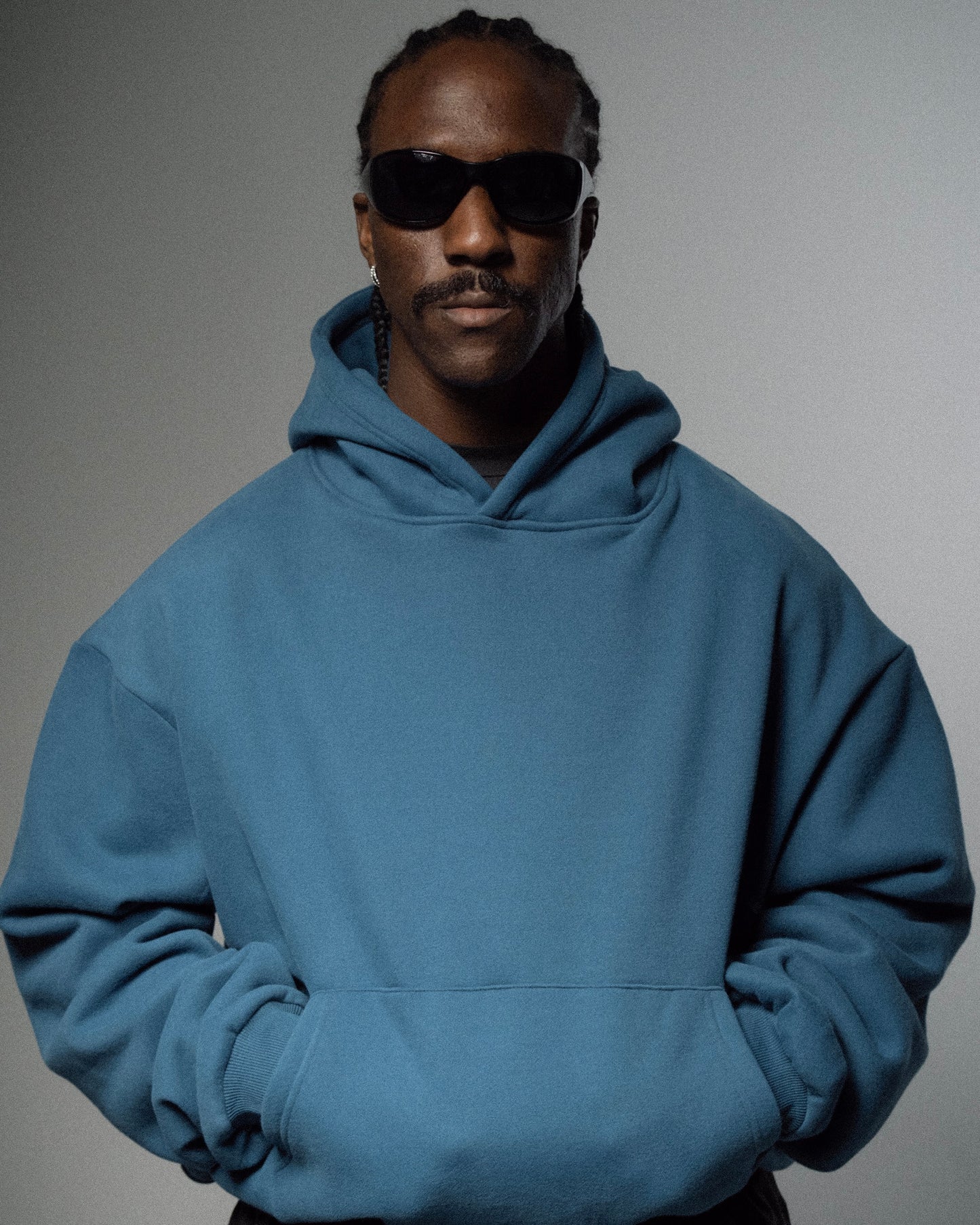 Boxy Cropped Hoodie
