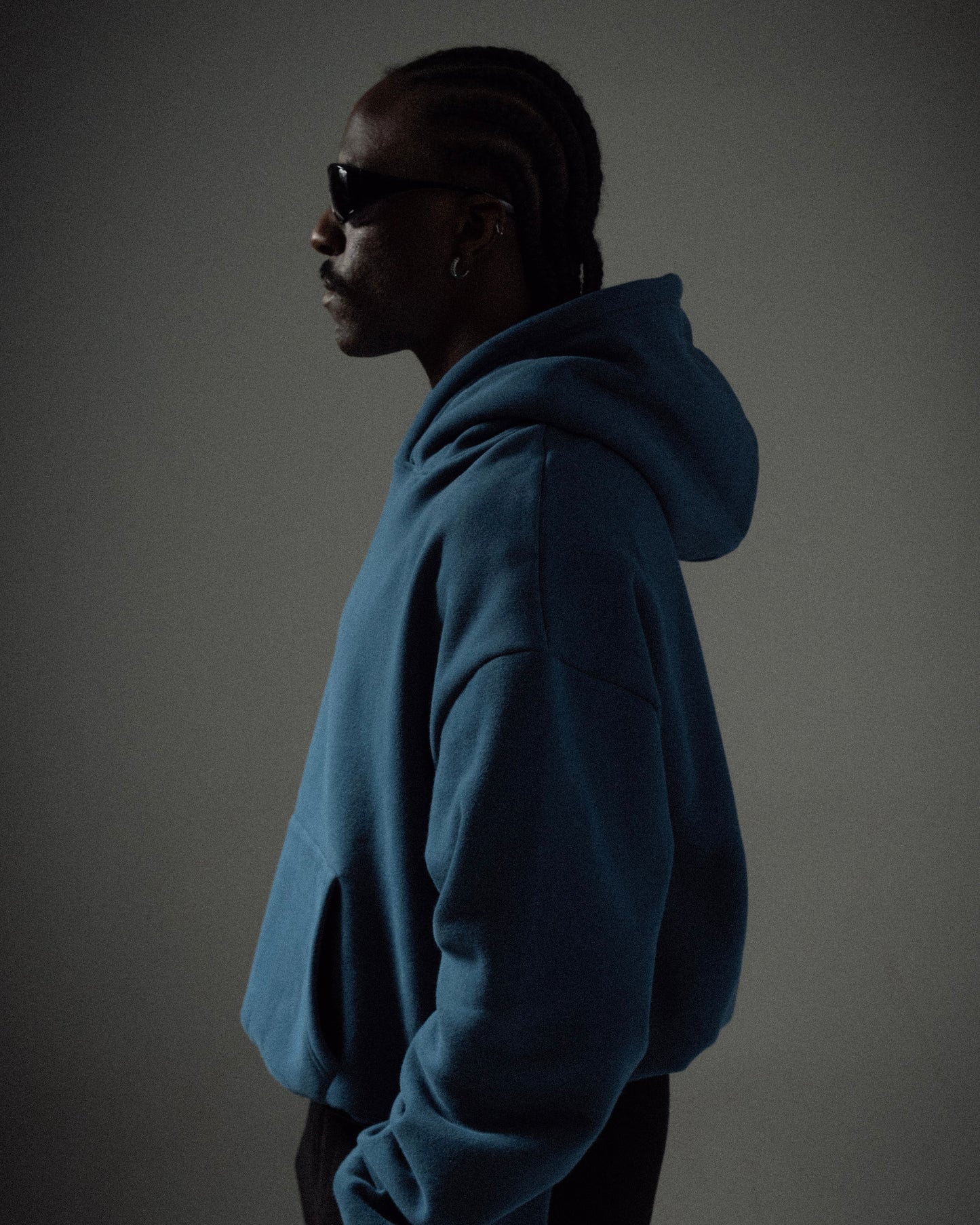 Boxy Cropped Hoodie