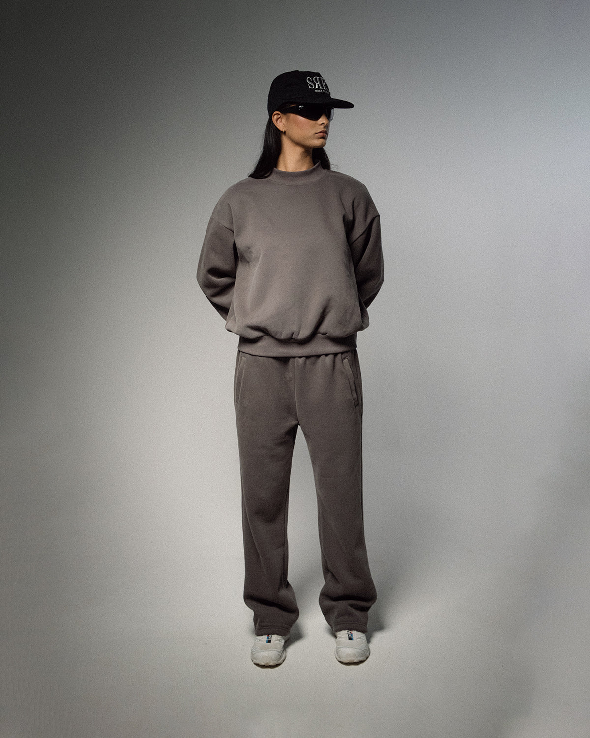 Boxy Cropped Crewneck