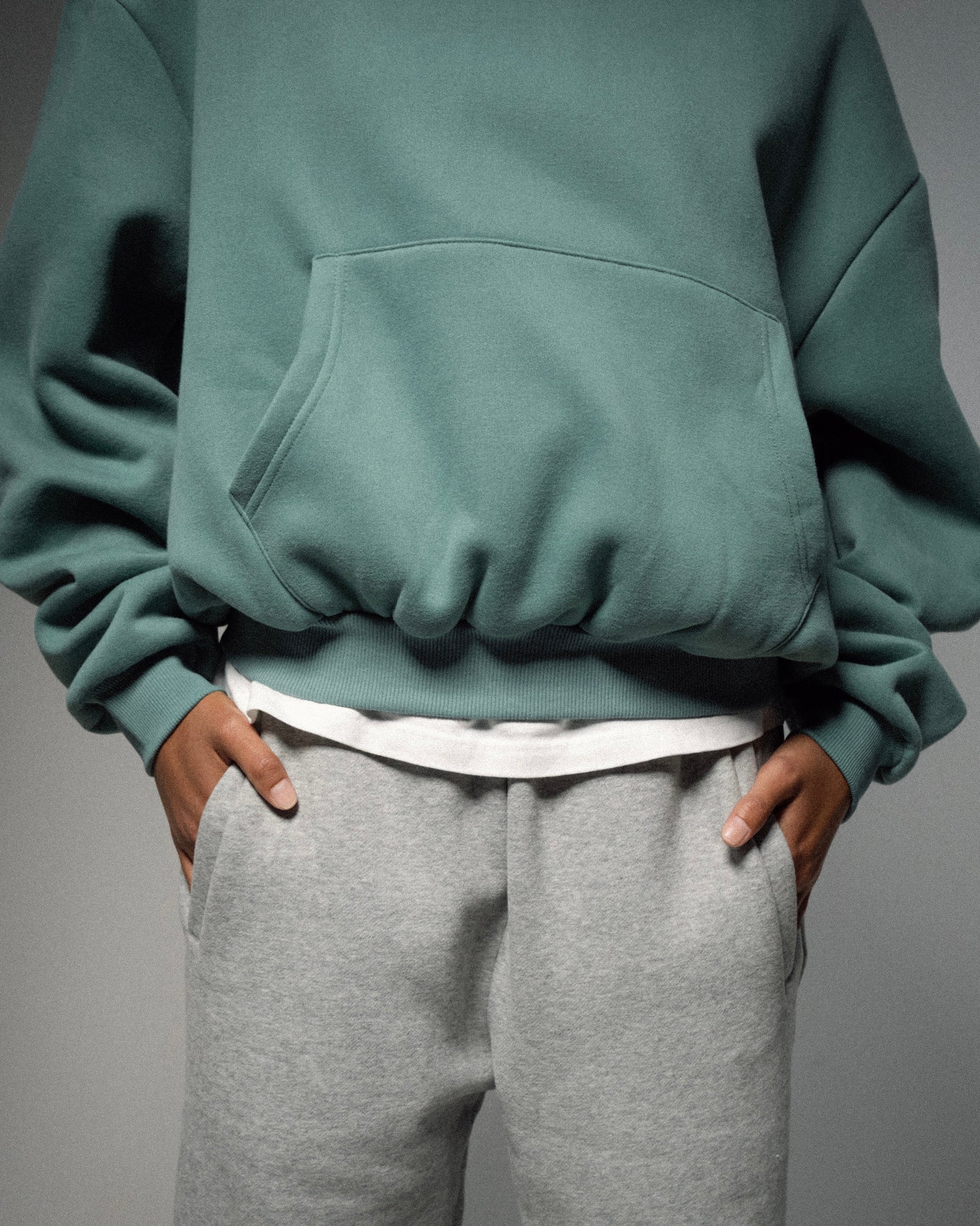 Boxy Cropped Hoodie