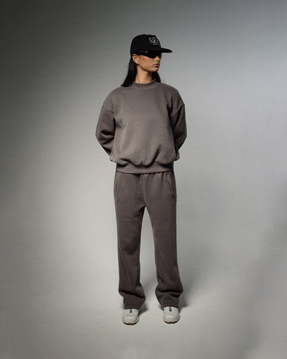 Boxy Cropped Crewneck