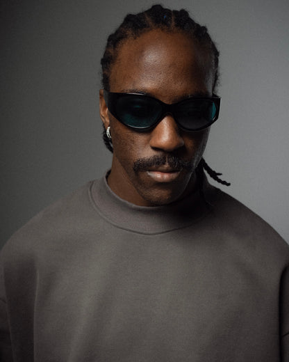 Boxy Cropped Crewneck