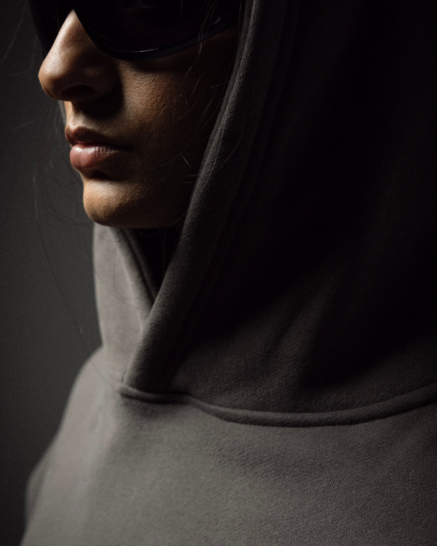 Boxy Cropped Hoodie
