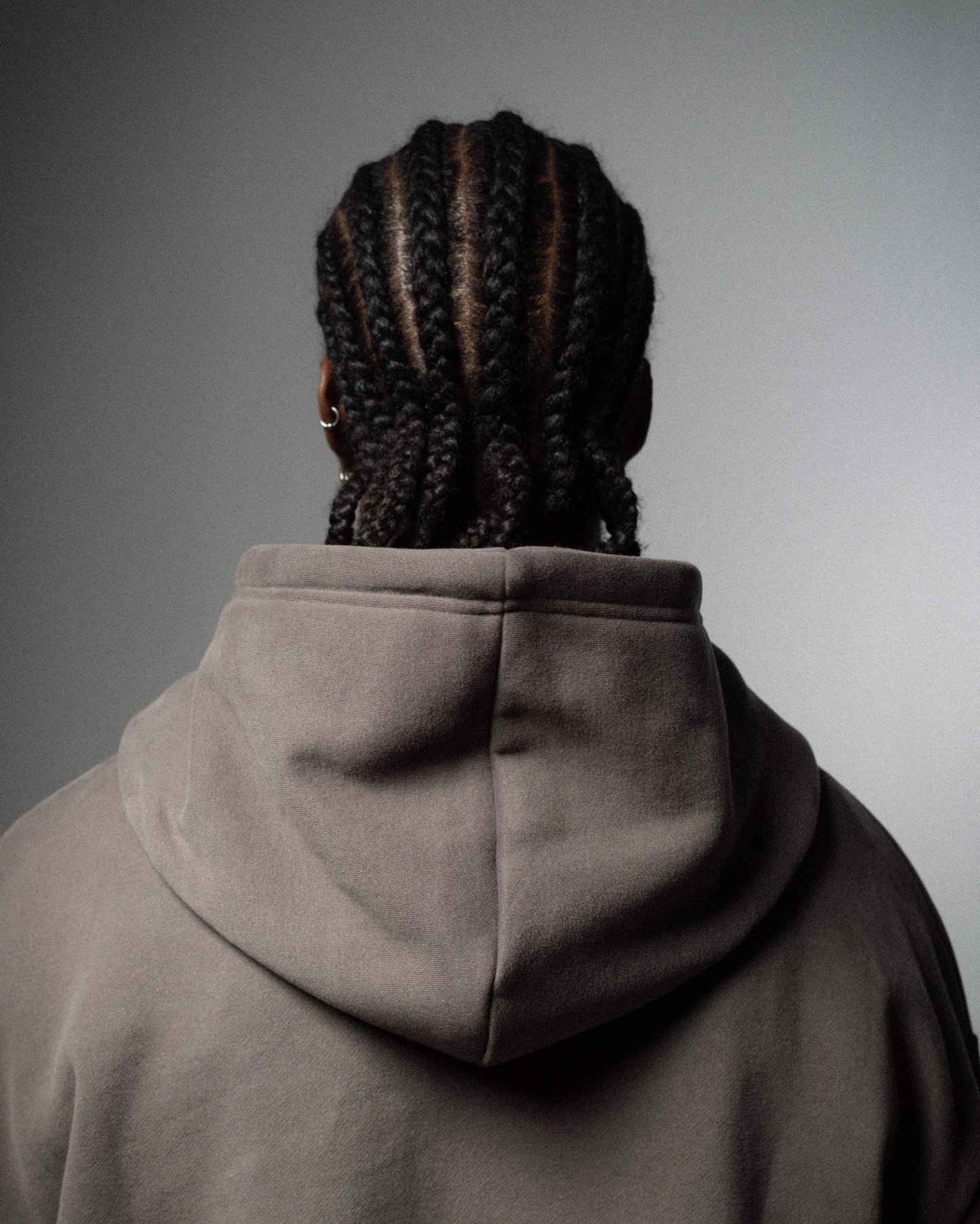 Boxy Cropped Hoodie