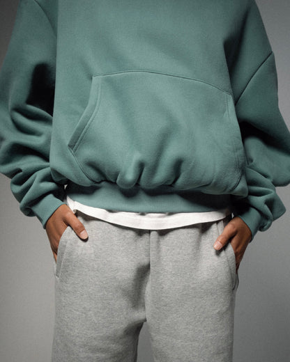 Boxy Cropped Hoodie