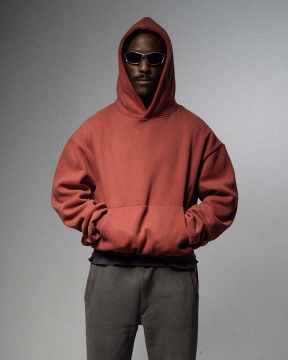 Boxy Cropped Hoodie